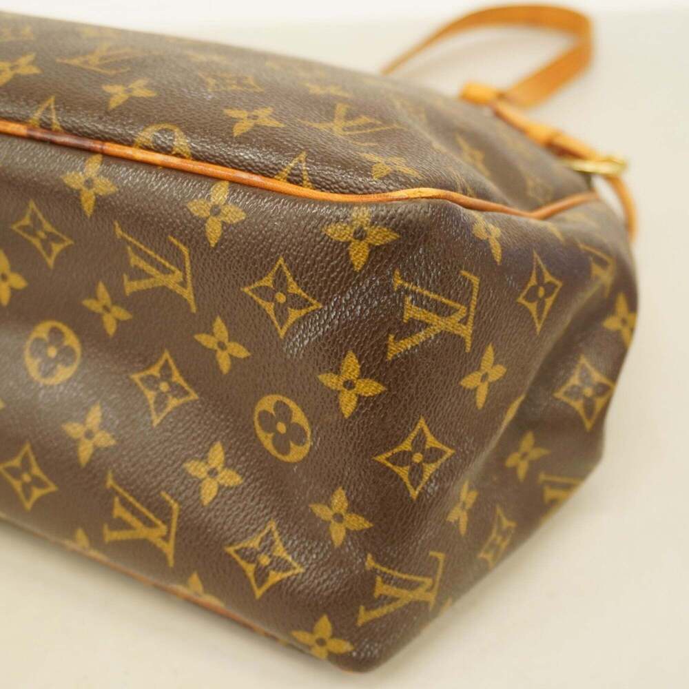 LOUIS VUITTON Authentic Brown Monogram Tote Bag - Picture 11 of 13